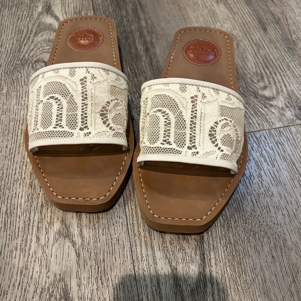 Chloe lace sandals